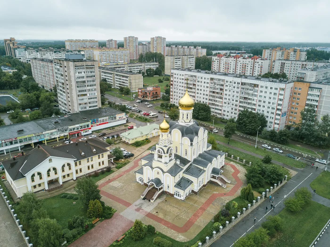 Храм Рождества Христова с высоты