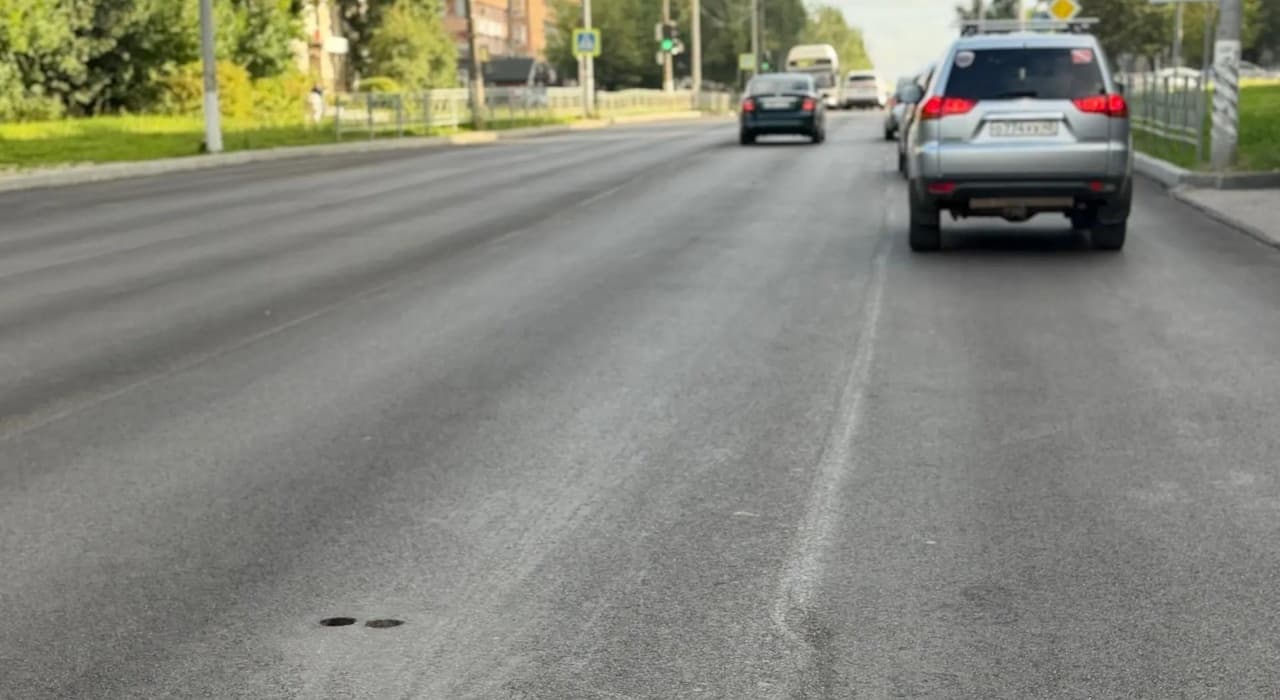 В Обнинске подрядчика заставили снять 300 «квадратов» нового асфальта
