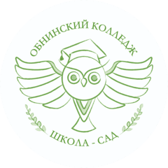 Логотип «АНОО Обнинский Колледж»