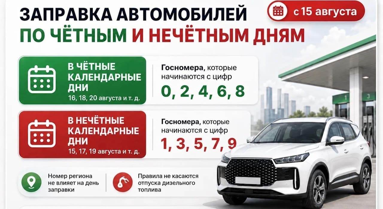 31 августа заправиться смогут все: Шапша поставил точку в спорах водителей