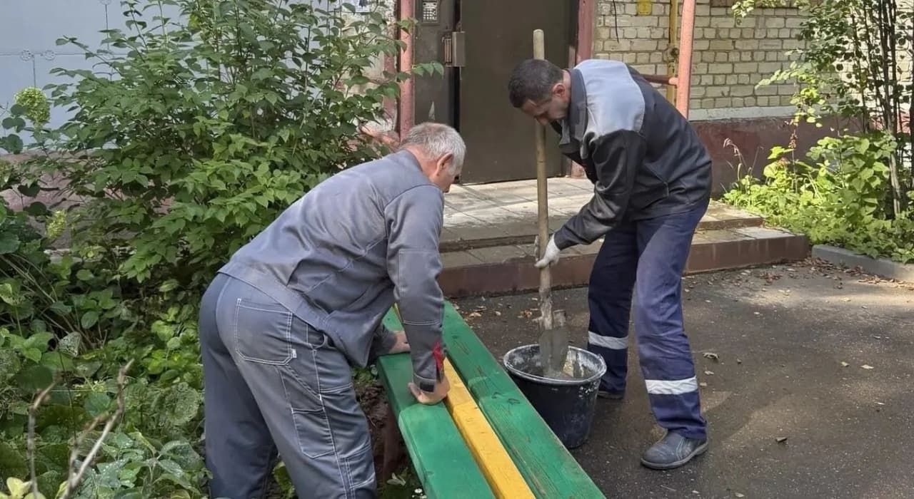 Обнинские УК завершают основные работы по ремонту дворов