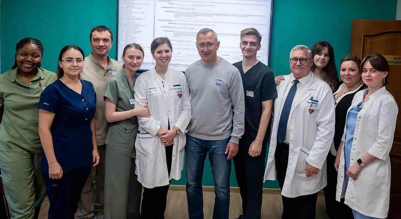 Шапша поделился с молодыми врачами-онкологами личной историей