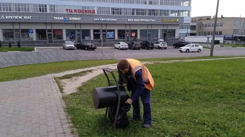 С улиц города вывезли более 20 кубометров мусора за неделю