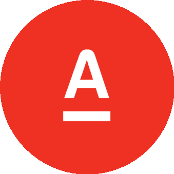 Логотип «Альфа-Банк»