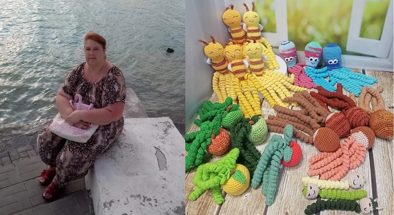 Маргарита из Обнинска создаёт игрушки для недоношенных малышей
