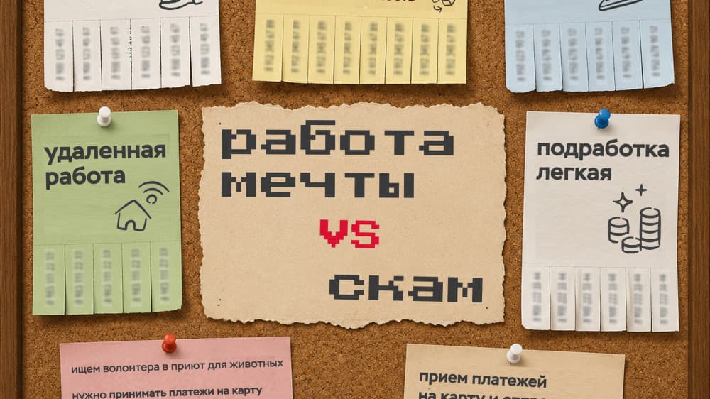 Дропперские ловушки: тренируемся искать работу без риска