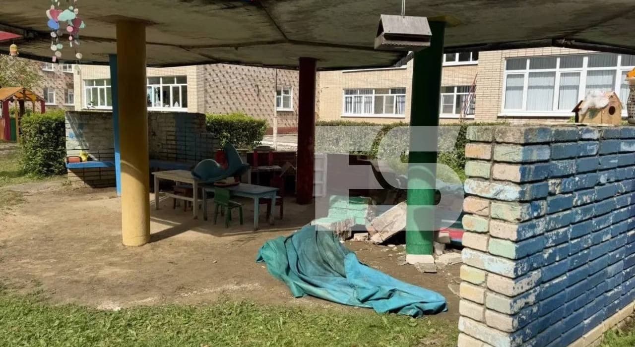 В обнинском детсаду обрушилась стена веранды: пострадали трое детей