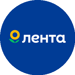 Логотип «Лента, федеральная розничная сеть»